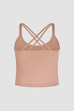 Cross Back Crop Cami