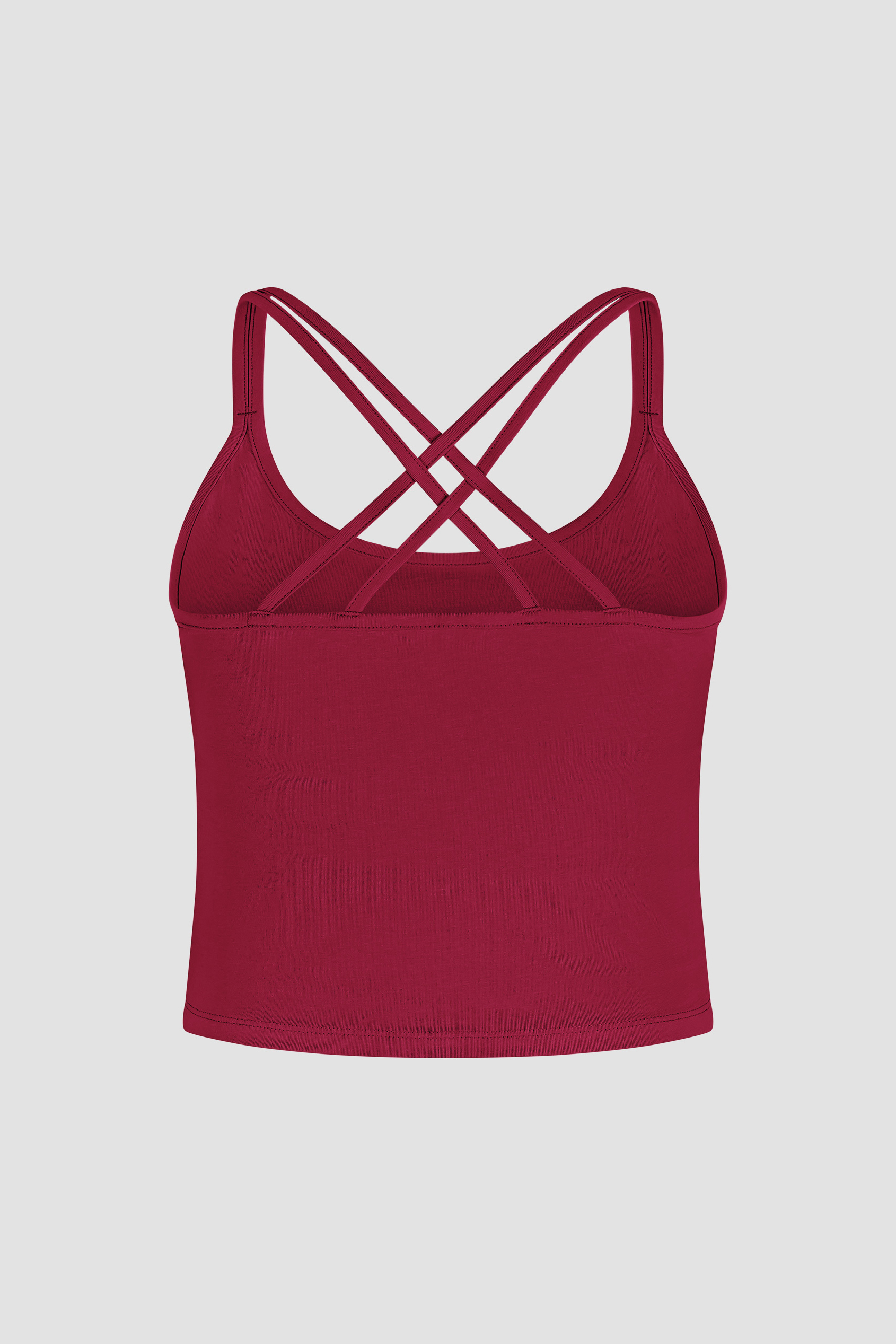 Cross Back Crop Cami