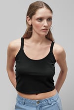Cross Back Crop Cami