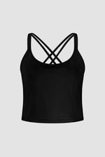Cross Back Crop Cami