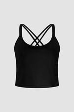 Cross Back Crop Cami