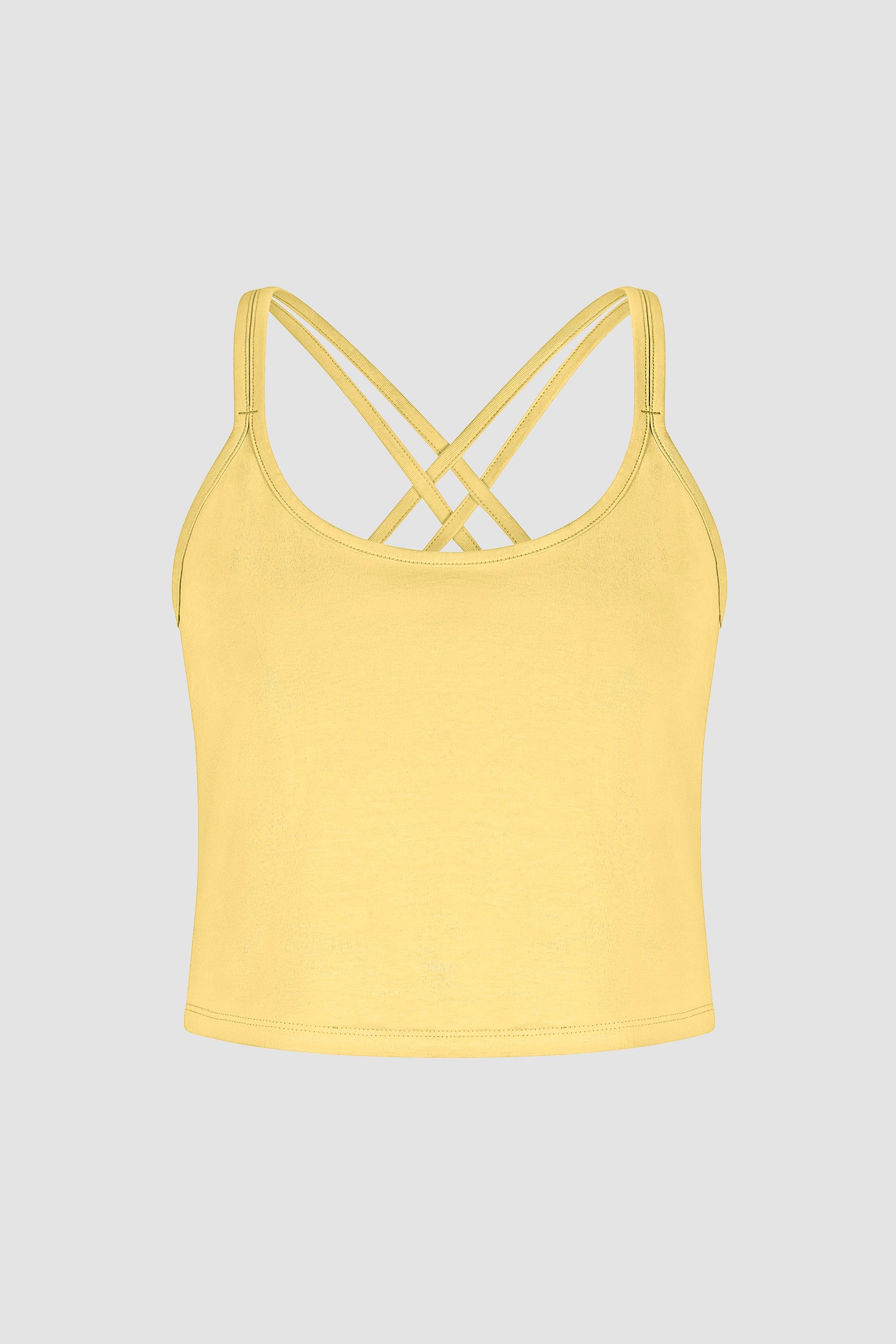 Cross Back Crop Cami