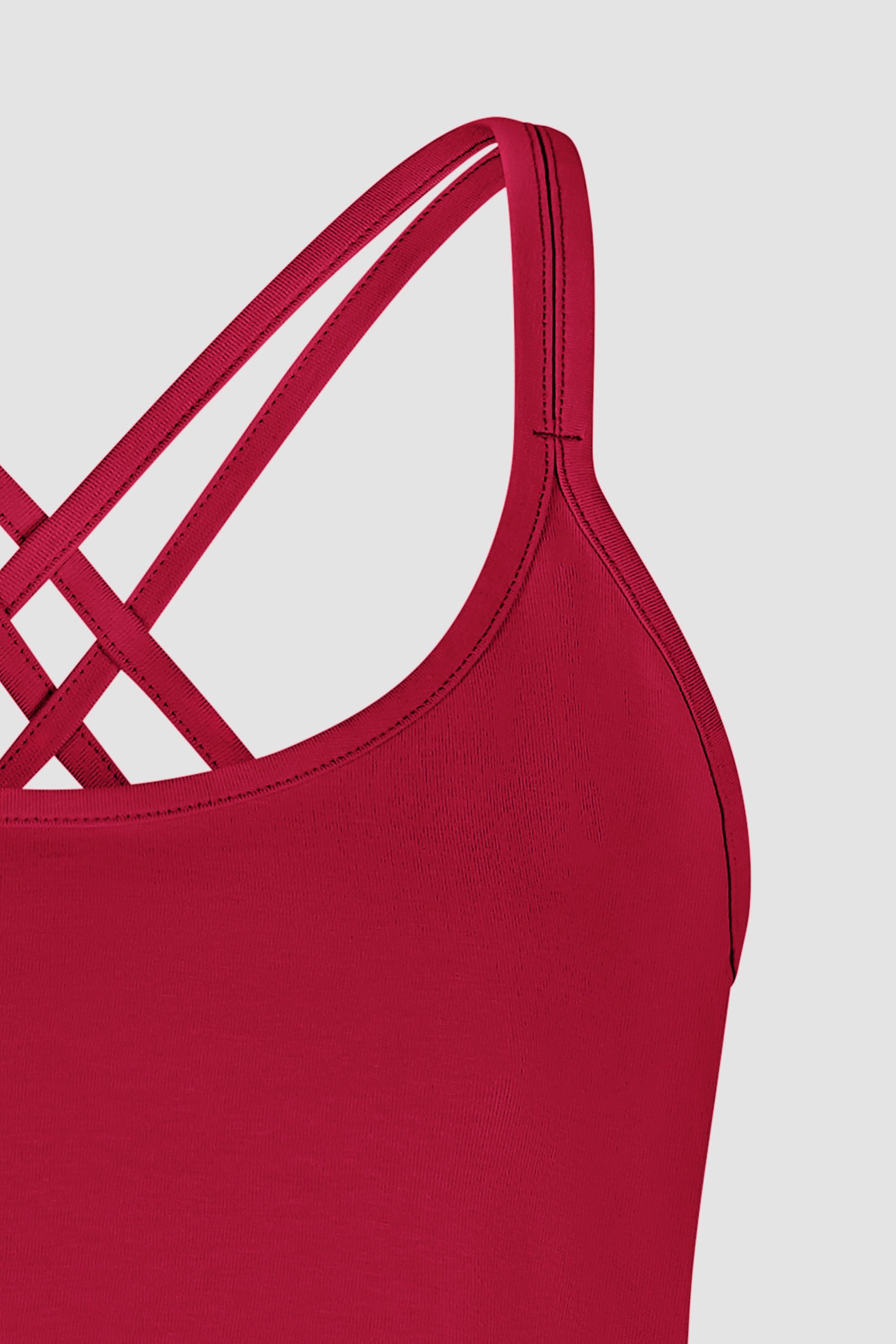 Cross Back Crop Cami