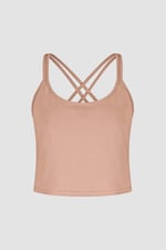 Cross Back Crop Cami