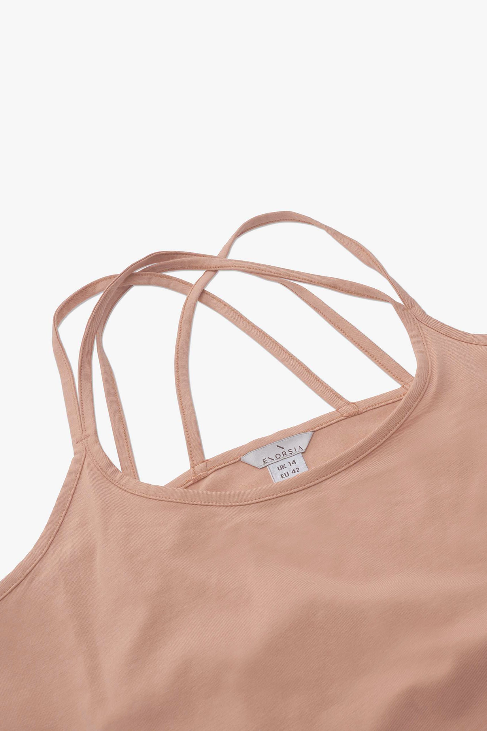 Cross Back Crop Cami