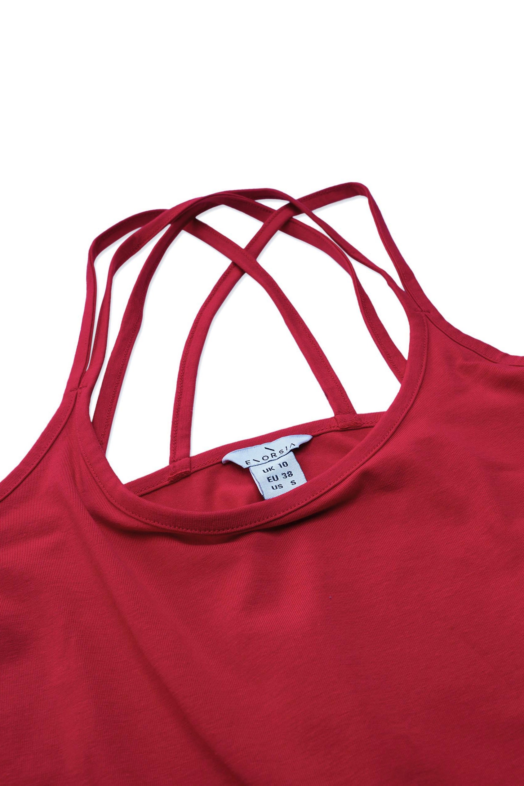 Cross Back Crop Cami