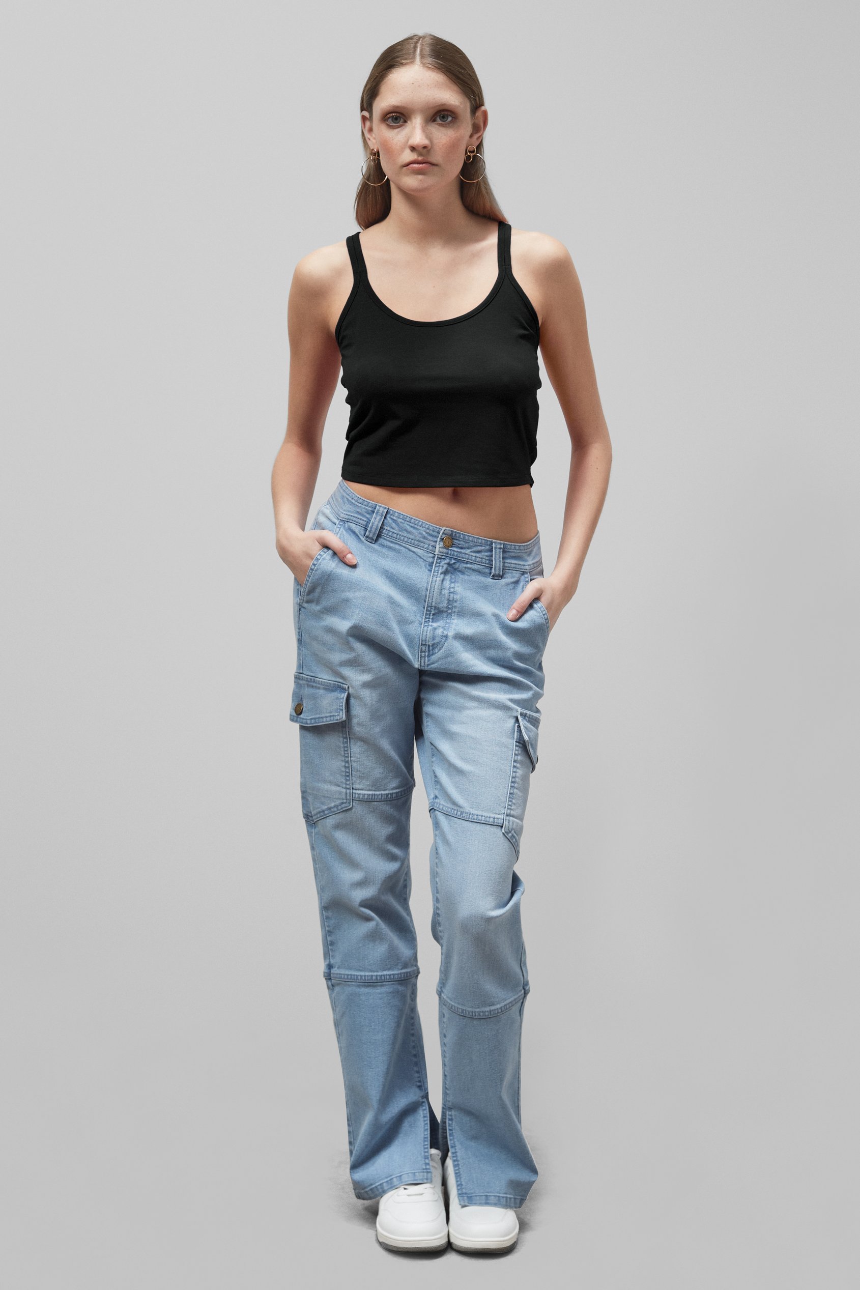 Cross Back Crop Cami