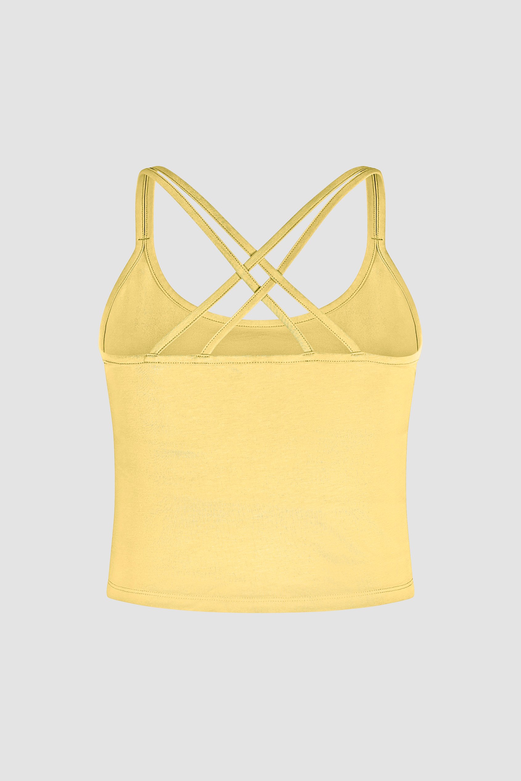 Cross Back Crop Cami