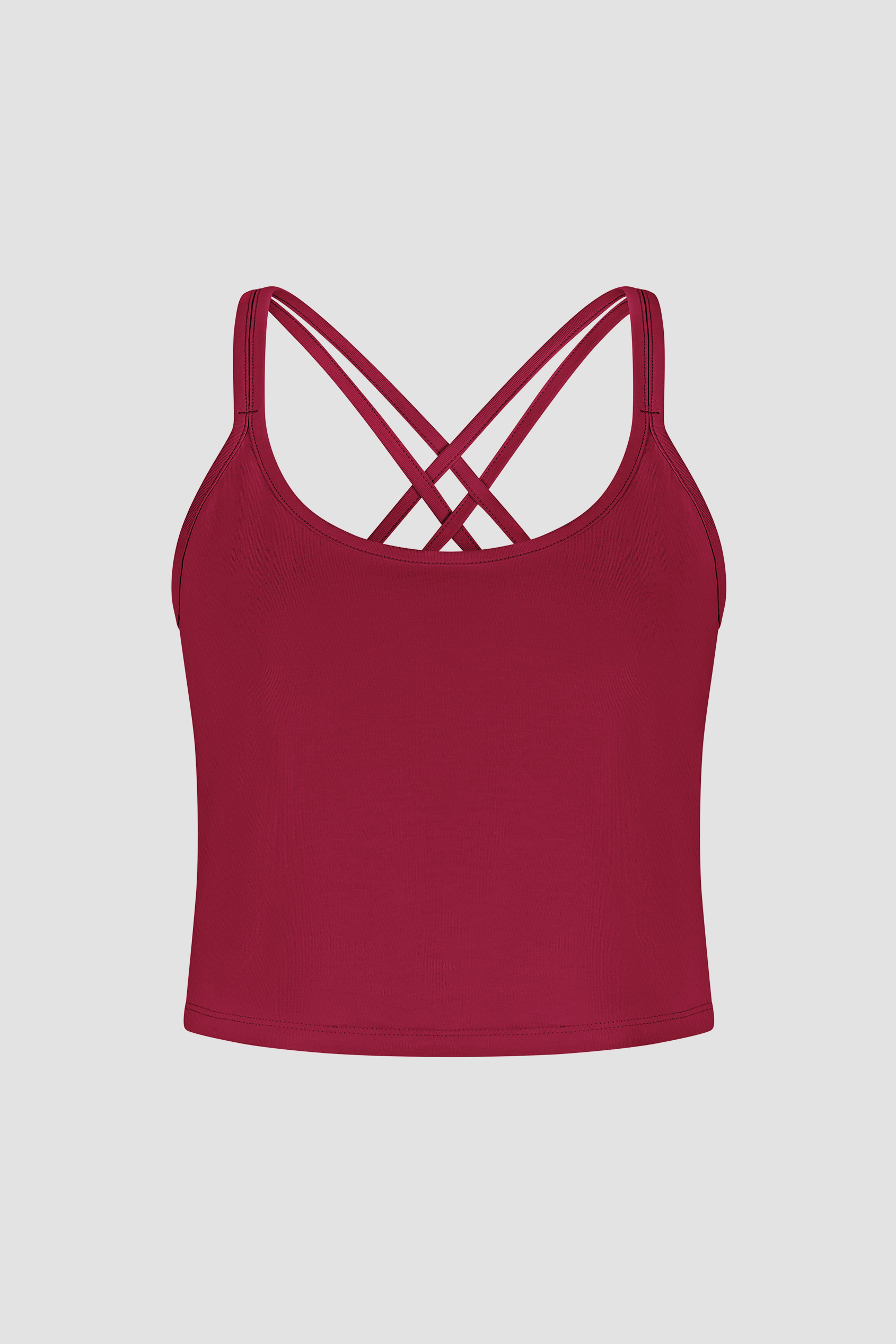 Cross Back Crop Cami