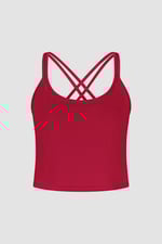 Cross Back Crop Cami