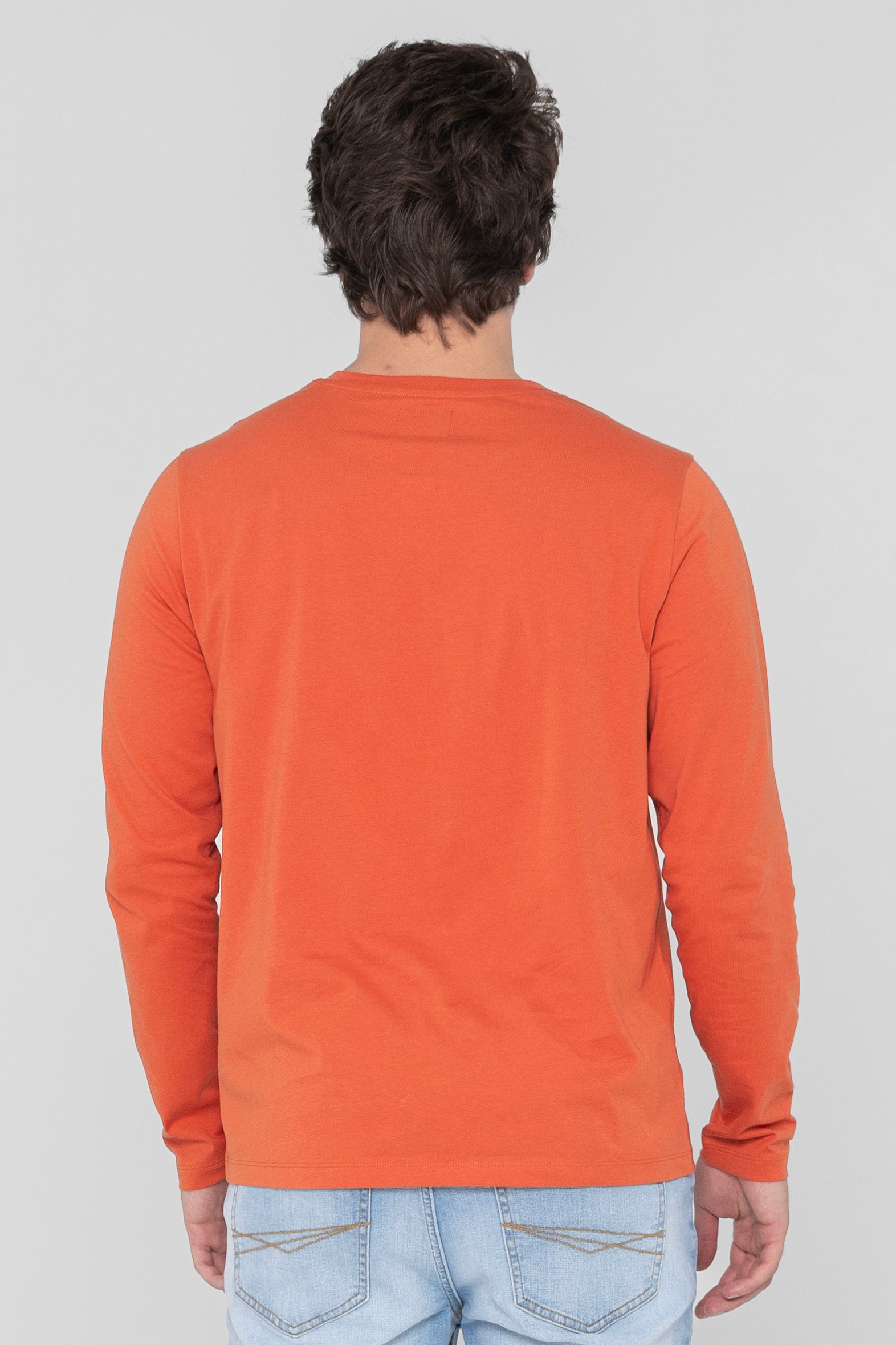 Half Placket Long Sleeve T-Shirt