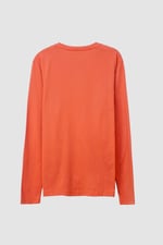 Half Placket Long Sleeve T-Shirt