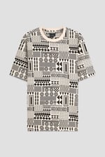 Mens Geometric Printed T-Shirt