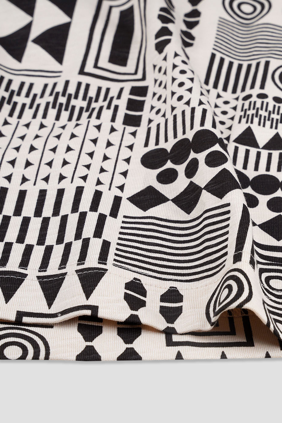 Mens Geometric Printed T-Shirt