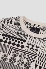 Mens Geometric Printed T-Shirt
