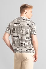Mens Geometric Printed T-Shirt
