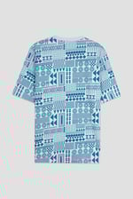 Mens Geometric Printed T-Shirt