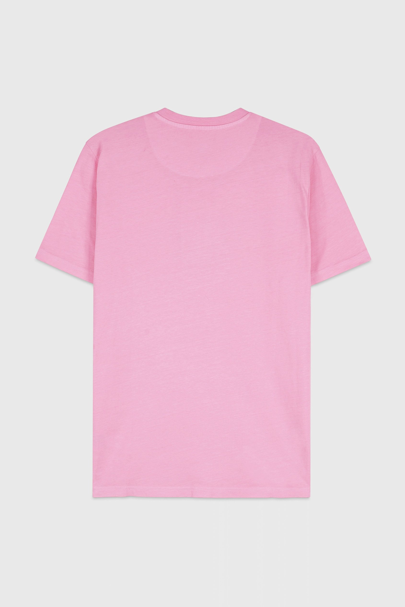 Short Sleeve Henley Washed Tee