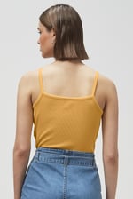 Square Neck Ribbed Cami