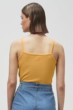 Square Neck Ribbed Cami