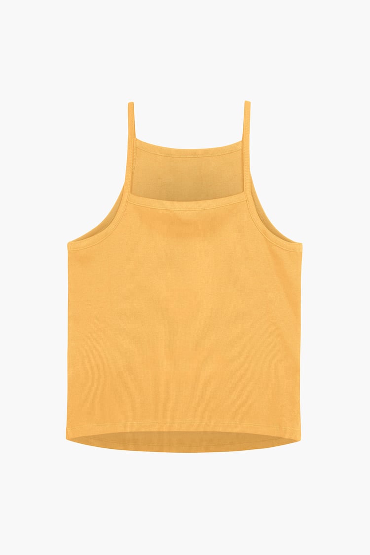 Square Neck Ribbed Cami