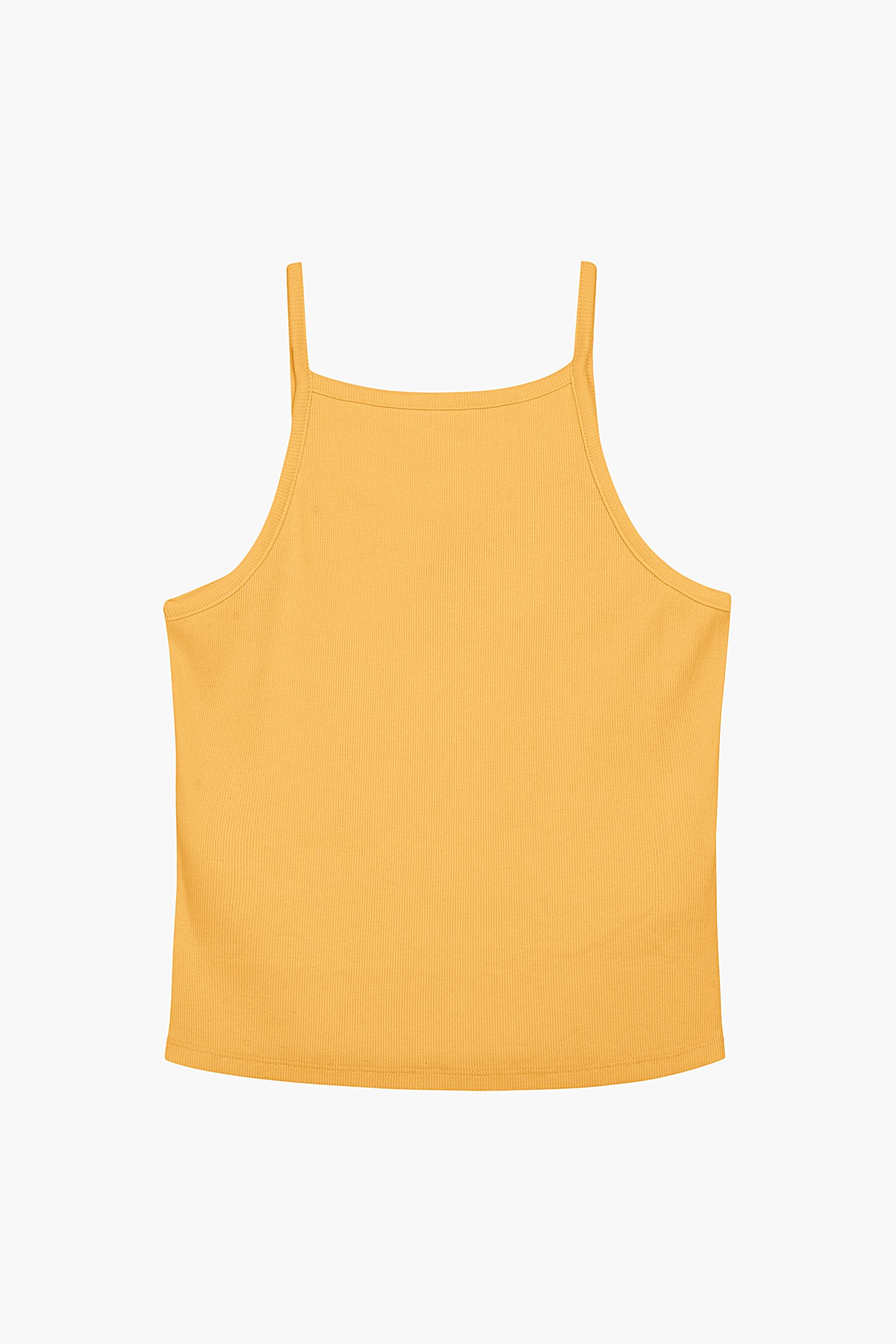 Square Neck Ribbed Cami