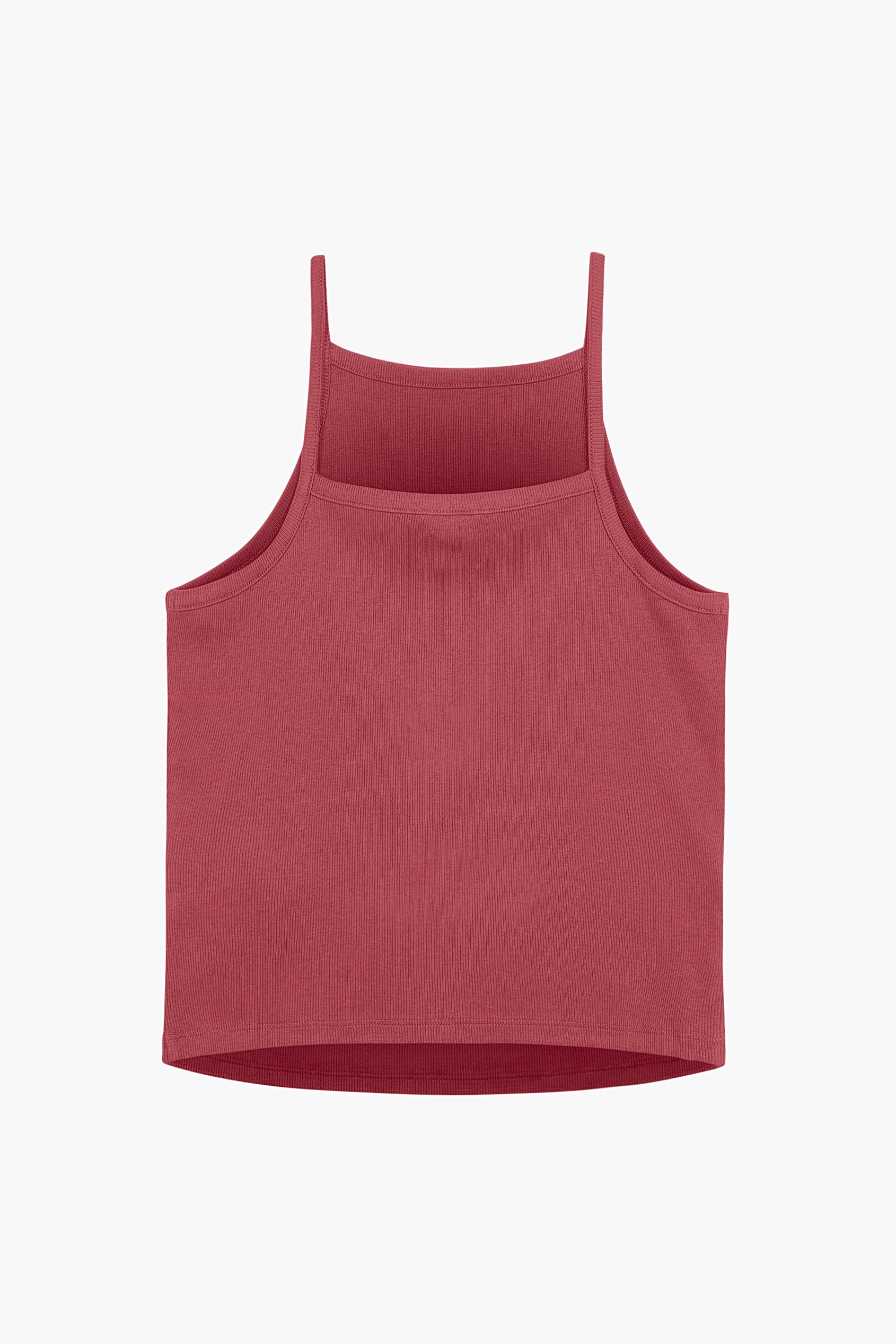 Square Neck Ribbed Cami