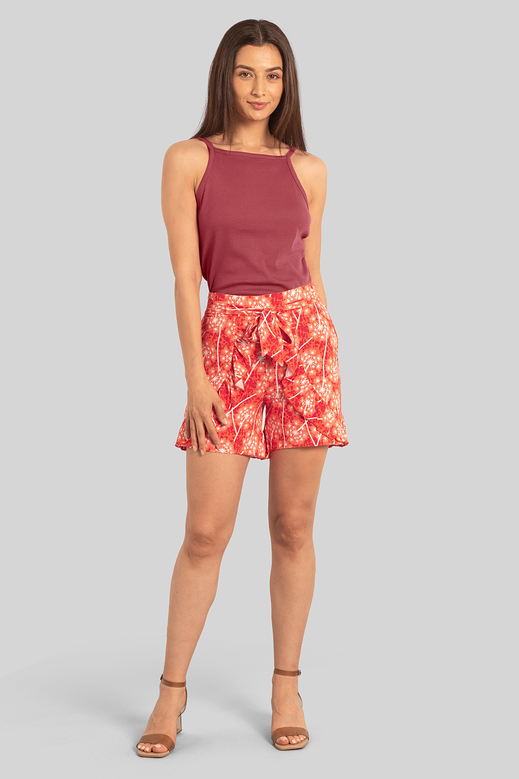 Square Neck Ribbed Cami