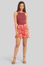 Square Neck Ribbed Cami