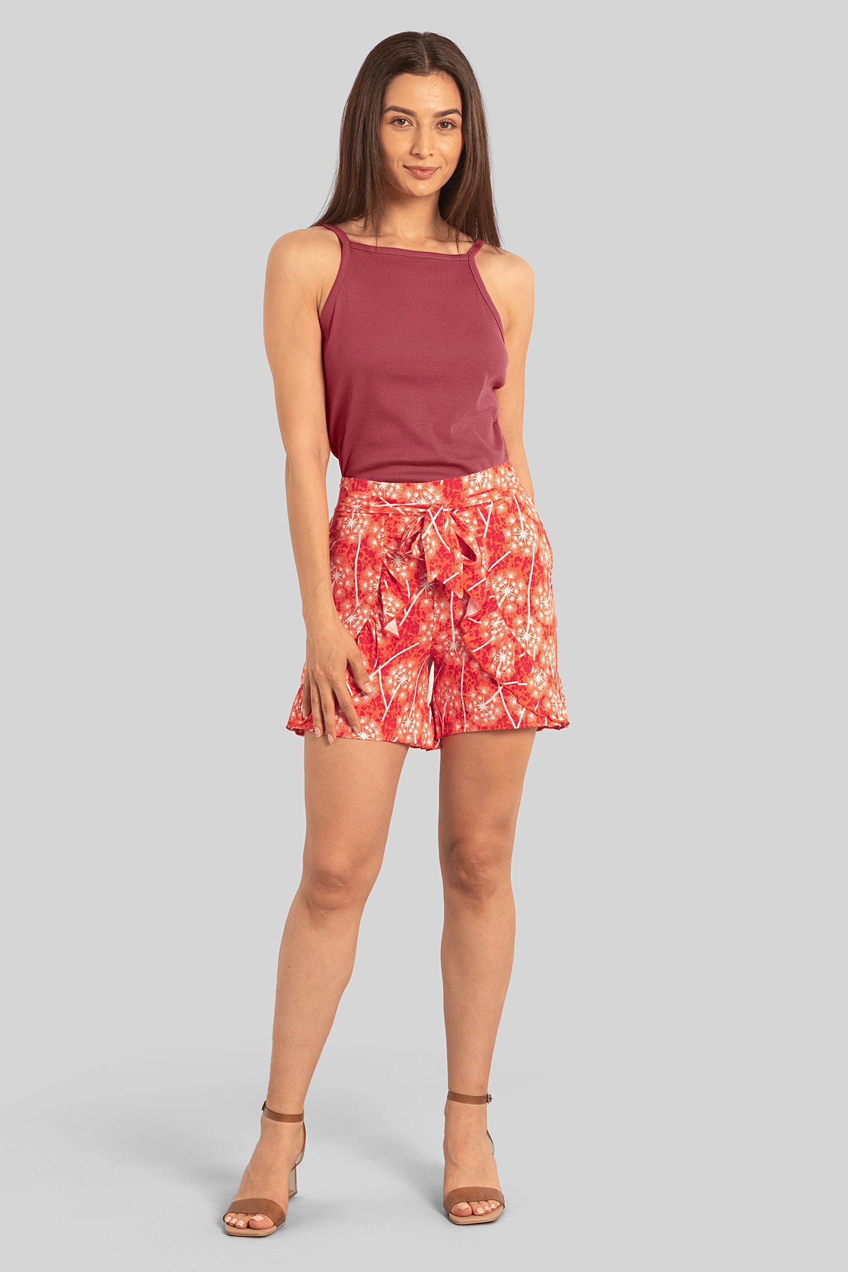 Square Neck Ribbed Cami