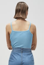 Square Neck Ribbed Cami