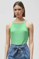 Square Neck Ribbed Cami