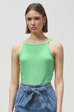 Square Neck Ribbed Cami