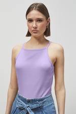 Square Neck Ribbed Cami