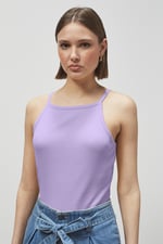 Square Neck Ribbed Cami