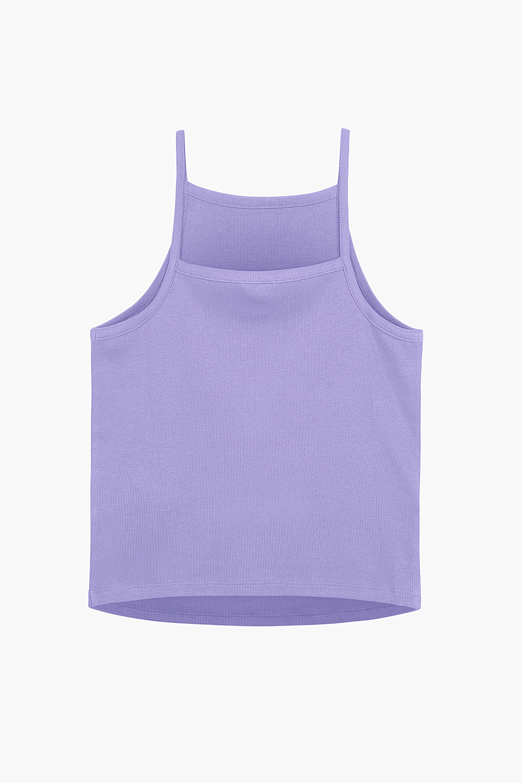 Square Neck Ribbed Cami
