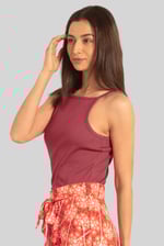 Square Neck Ribbed Cami