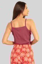 Square Neck Ribbed Cami