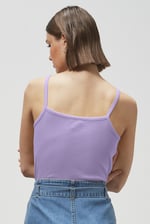 Square Neck Ribbed Cami