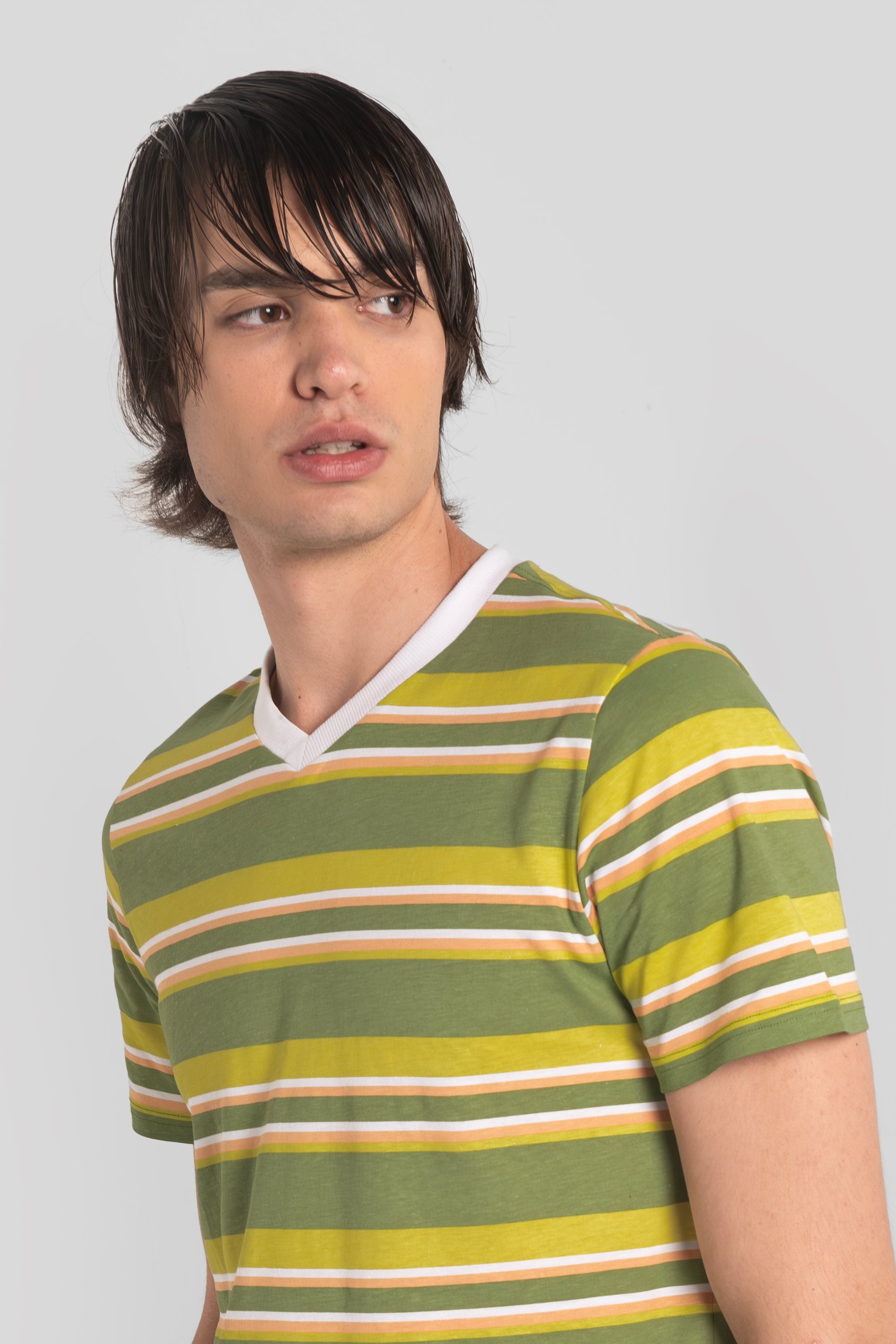 Engineering Stripe Mens T-Shirt