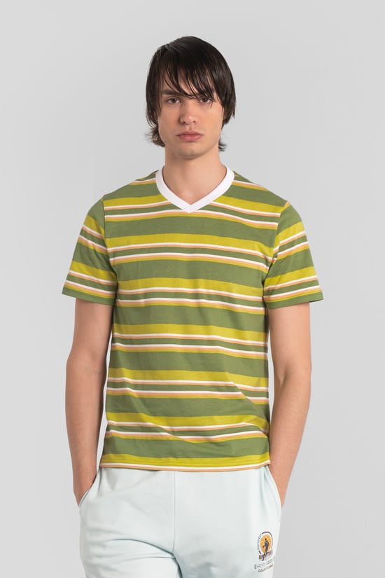 Engineering Stripe Mens T-Shirt