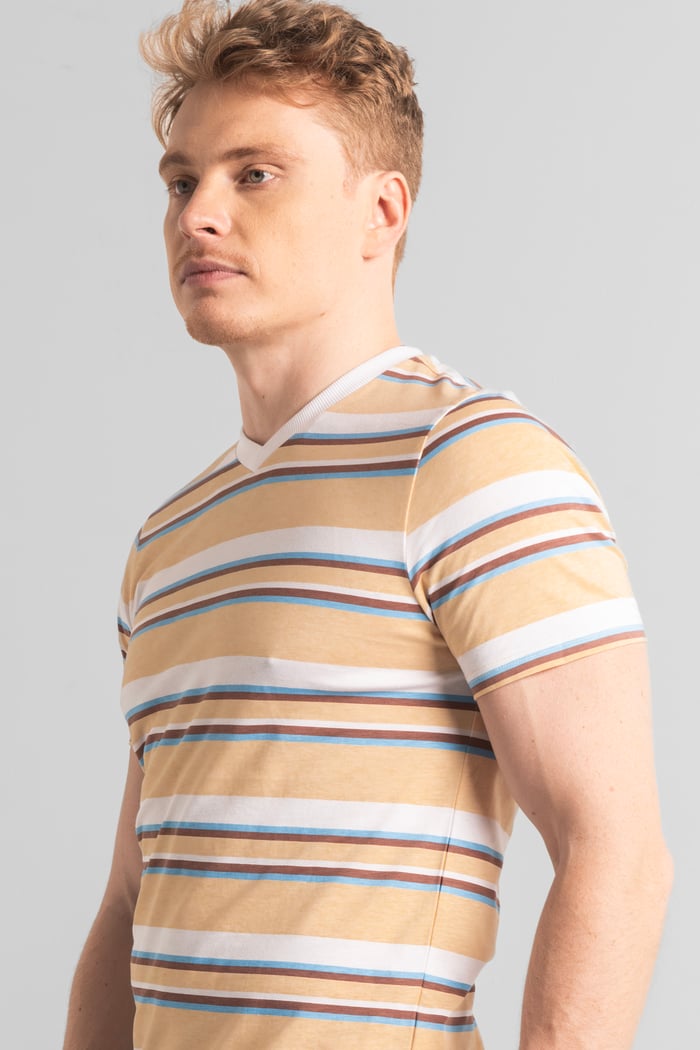 Engineering Stripe Mens T-Shirt