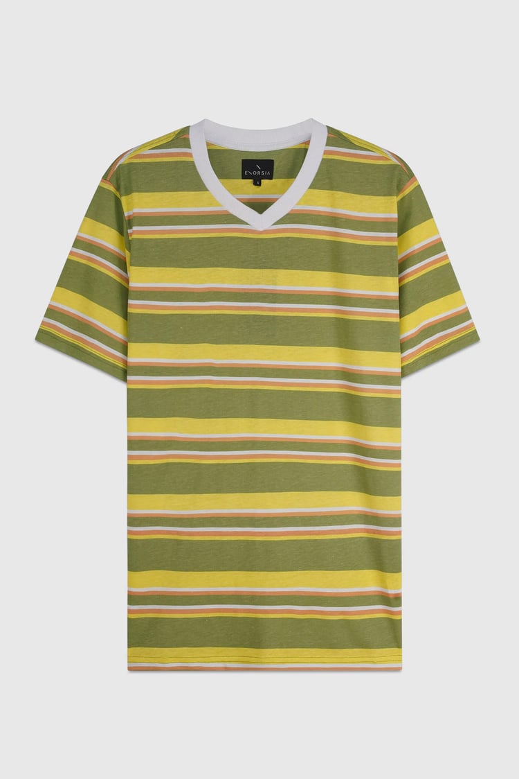 Engineering Stripe Mens T-Shirt