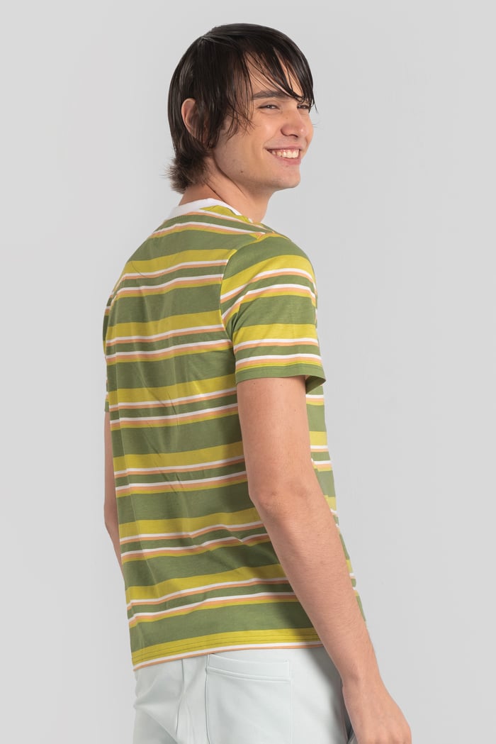 Engineering Stripe Mens T-Shirt