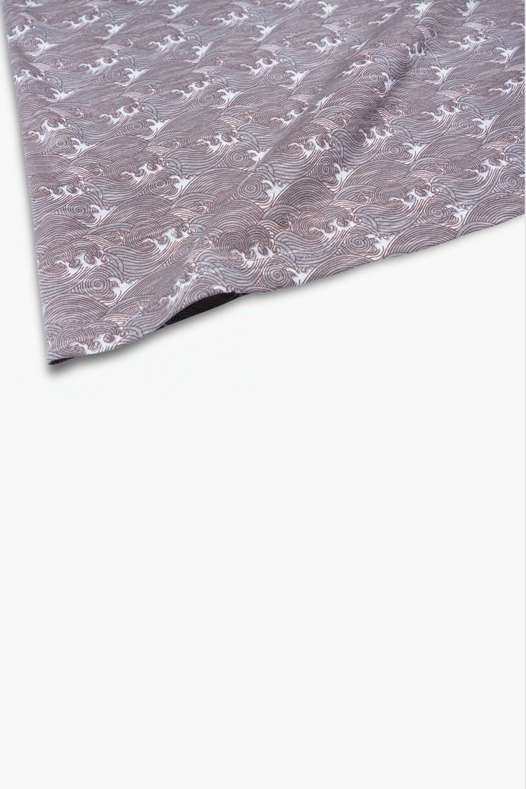 Wave Printed Vest Tank Top