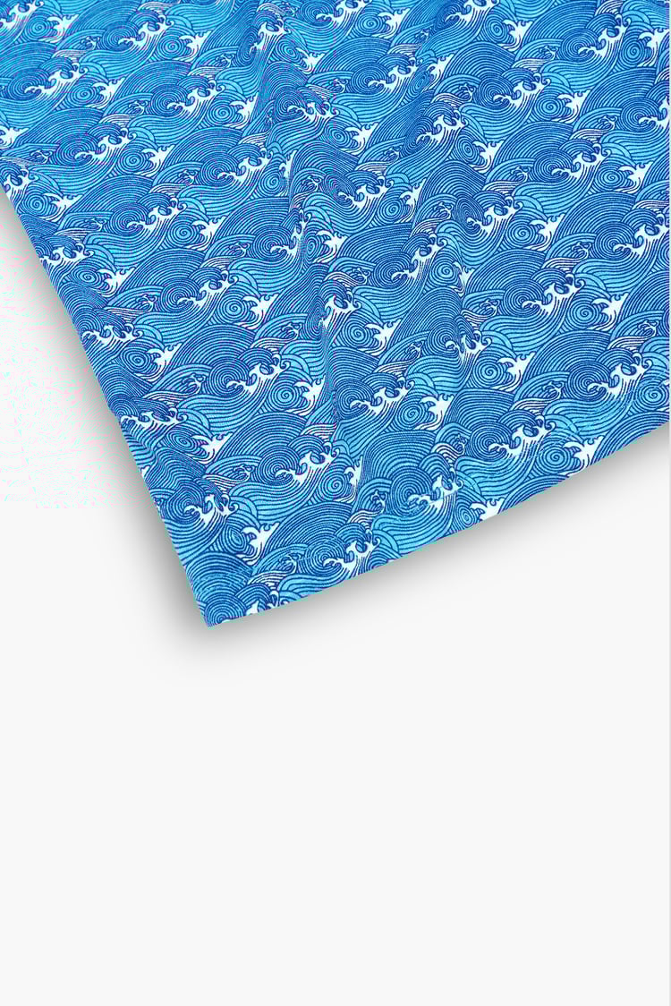 Wave Printed Vest Tank Top