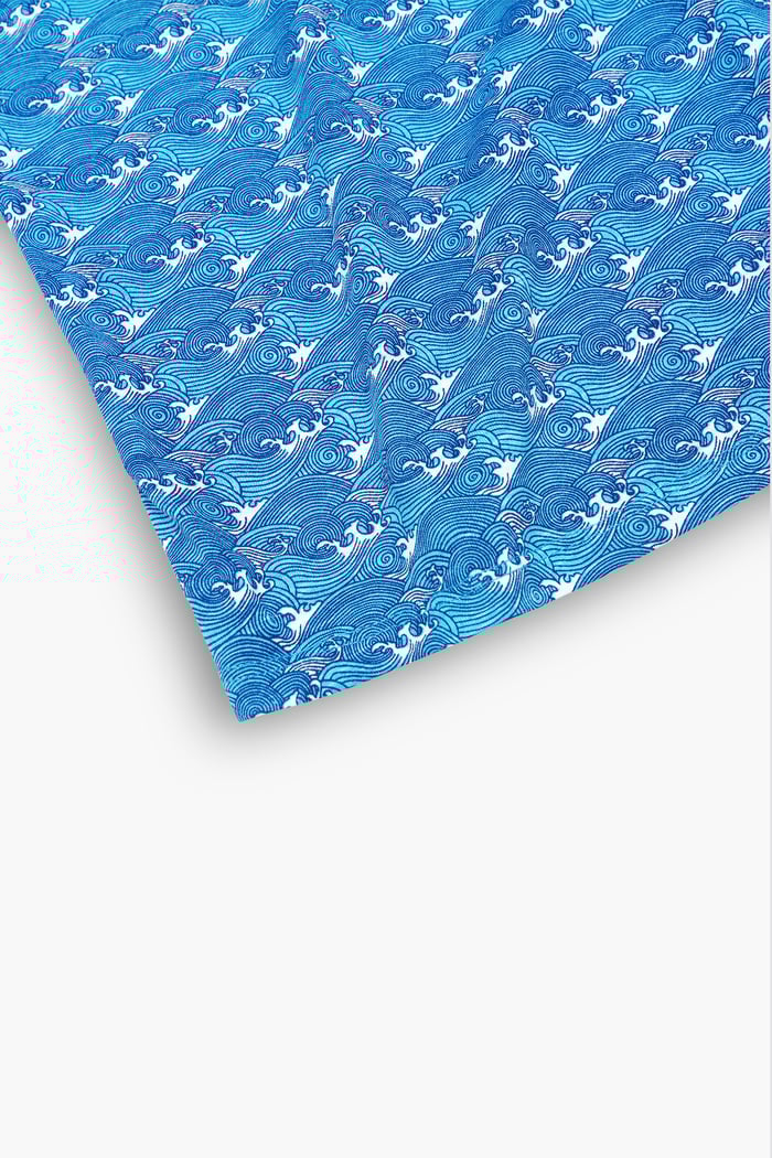 Wave Printed Vest Tank Top