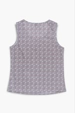 Wave Printed Vest Tank Top