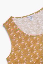 Wave Printed Vest Tank Top