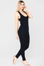 Criss-Cross Back Ribbed Bodysuit